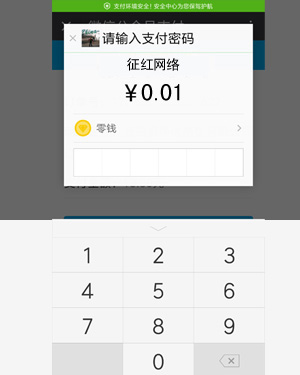 支付页面